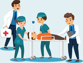 手术室抢救急诊医生护士