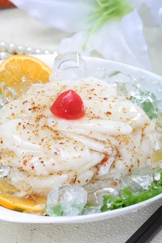 旋转 冰镇桂花麻山药