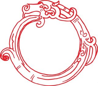 古色古香古典古风花纹边框纹路矢量图