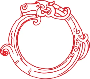 古色古香古典古风花纹边框纹路矢量图 古色古香古典古风花纹边框纹路矢量图
