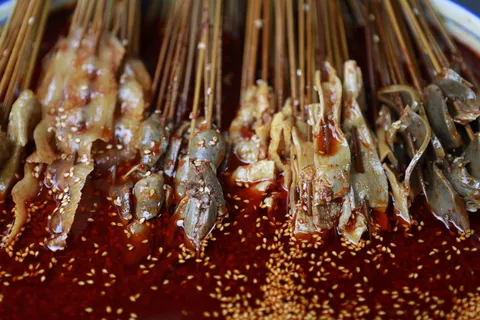 美味好吃的串串图片-第1张