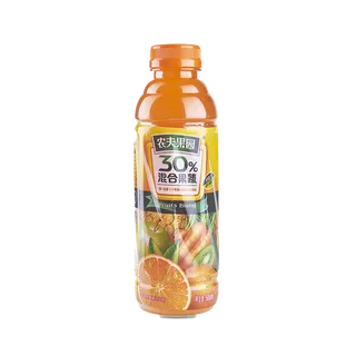 农夫果汁7超市商品白底图免抠实物摄影png格式图片透明底