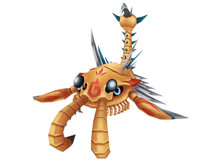 蟹兽数码宝贝立体