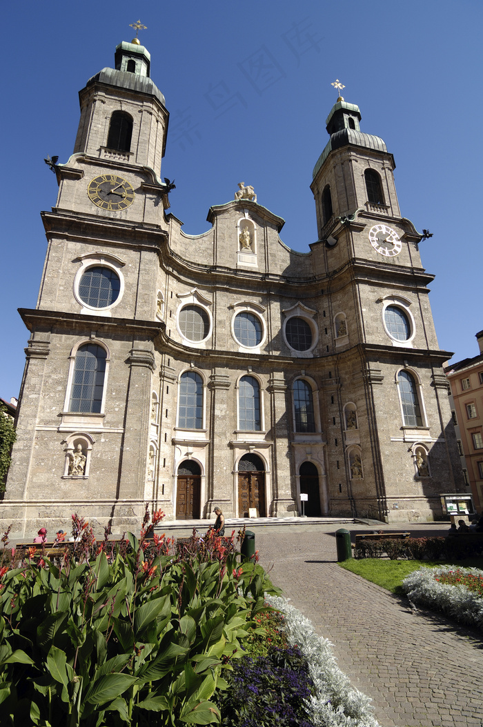 古典教堂建筑图片下载