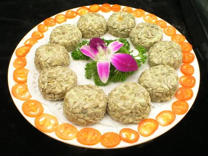 香芋瓜仁饼 香芋瓜仁饼