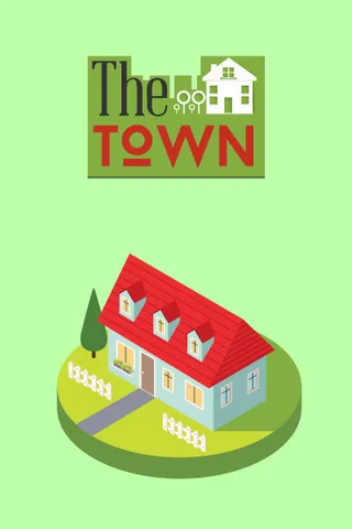 街道建筑矢量扁平插画