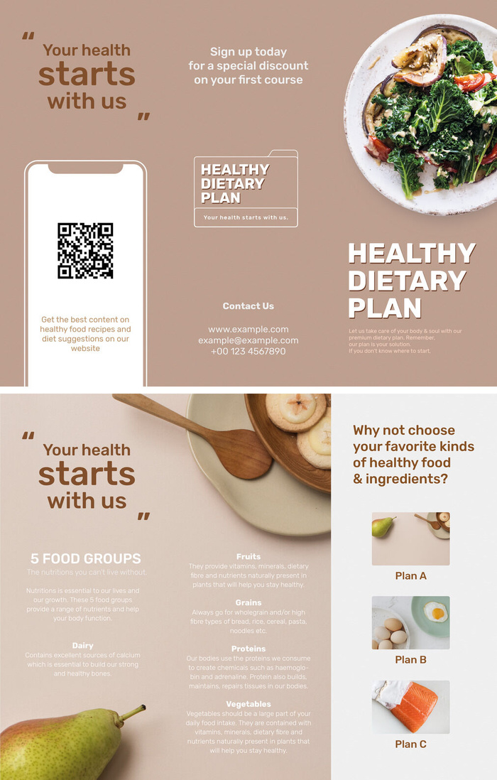 设计广告健康营养素材