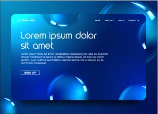 网页设计网页摸版素材