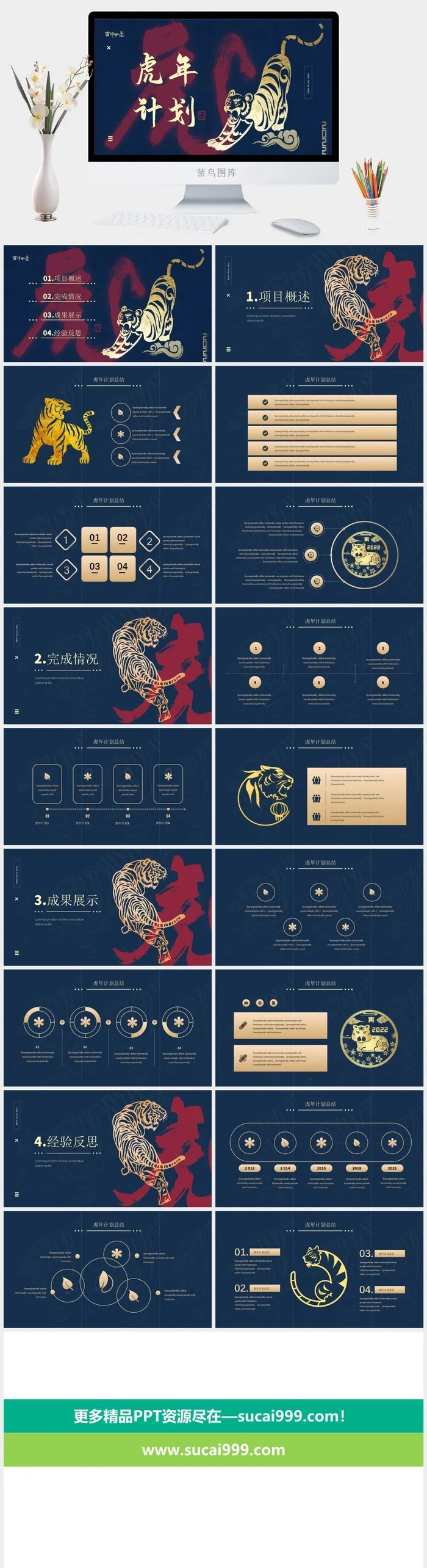 新年年度总结大会PPT