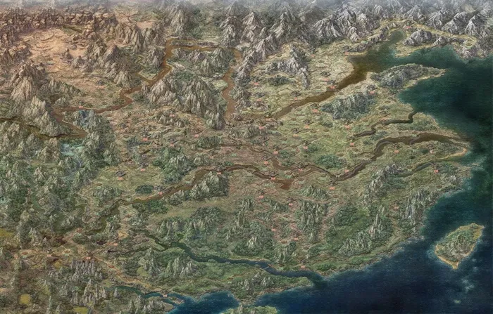 三国图地图图片素材