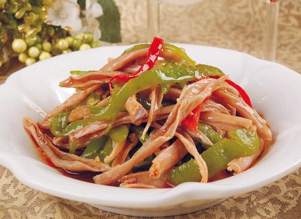 89LC-157烧椒鹅肠