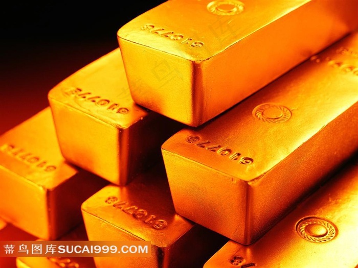 金字塔型金条素材