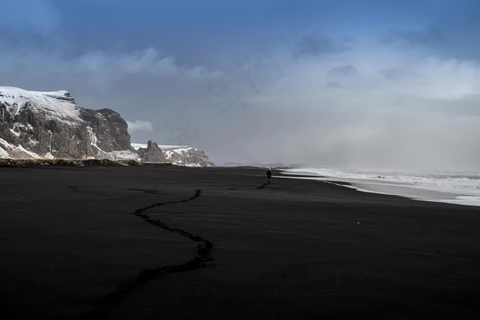 海岸风景摄影图