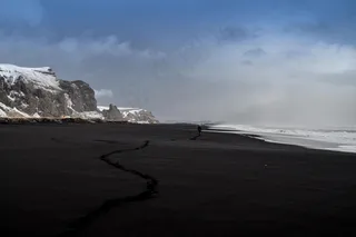 海岸风景摄影图
