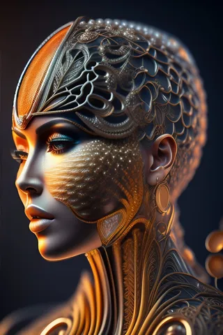 机器人大脑概念画