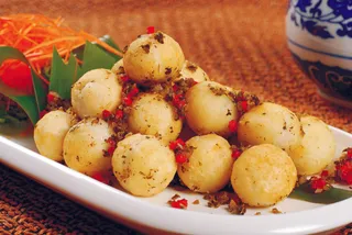 CXC06402雪菜炒汤圆