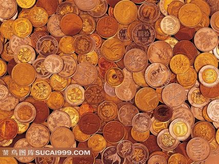 各国金币高清素材