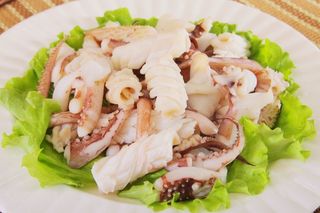 火锅菜品配菜海鲜鱿鱼鲜鱿白切鱿鱼