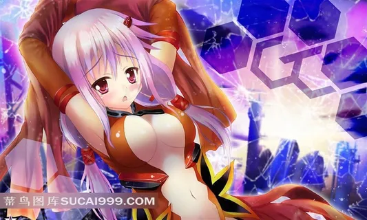 动漫楪祈性感美少女