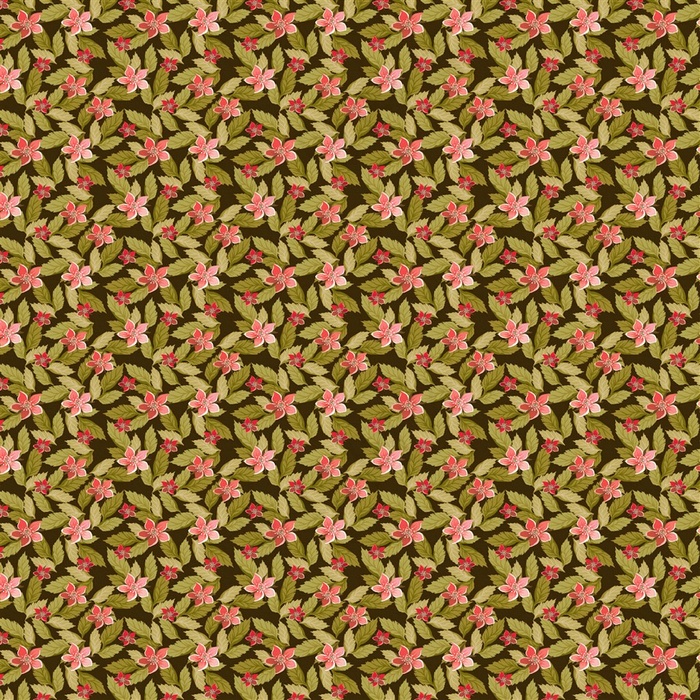 精美植物花纹背景素材