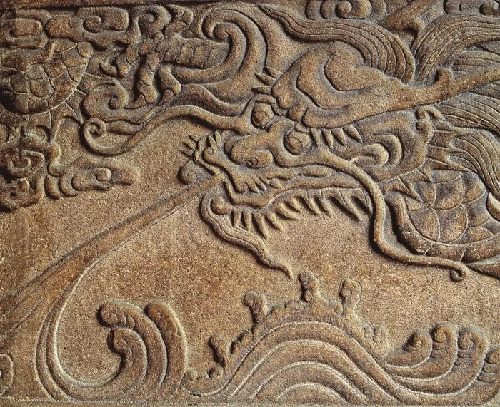 浮雕类石刻北京风景素材