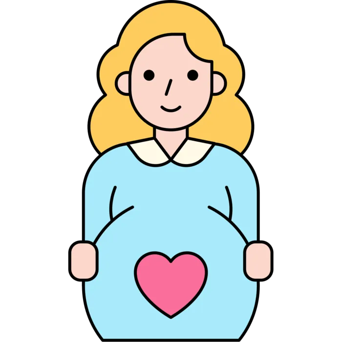 母亲节图标元素