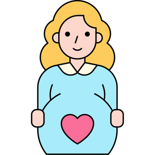 母亲节图标元素