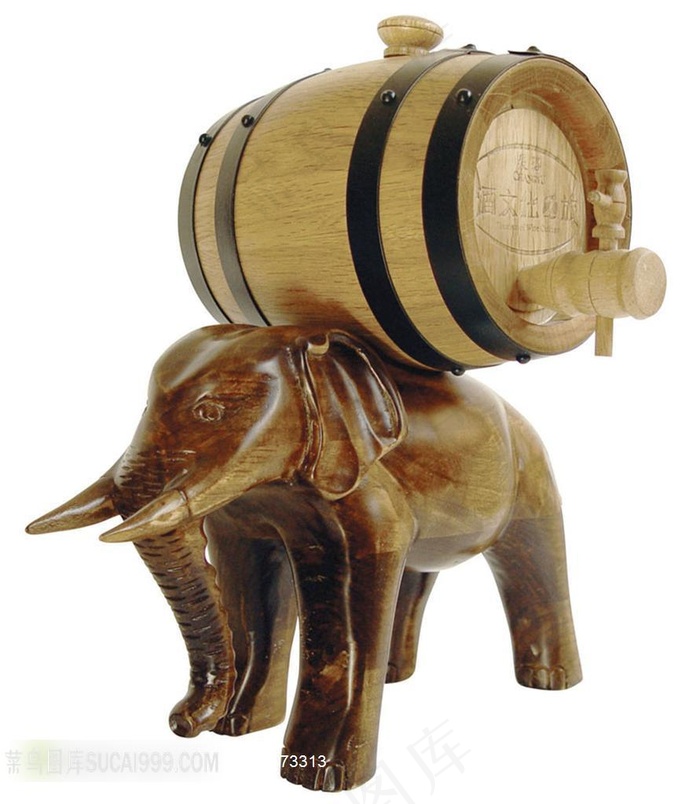 高清传统大象背酒之酒文化素材