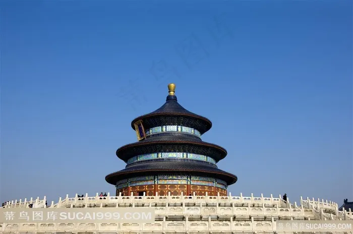 精美的建筑北京天坛祈年殿