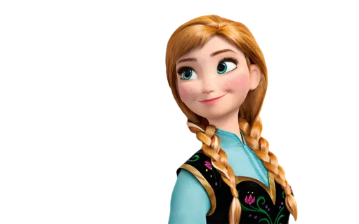 女孩人物卡通立体