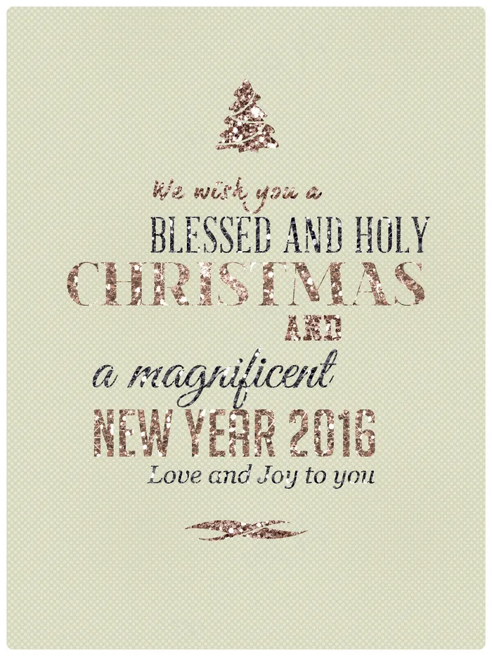 圣诞节卡片psd模版下载