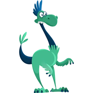 卡通恐龙生日宝宝宴派对素材恐龙派对免扣素材