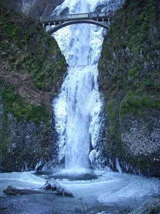 瀑布瀑布风景摄影图片