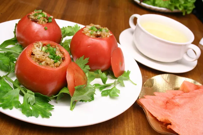 家常菜|美食|菜谱|菜单|0175辣烤番茄