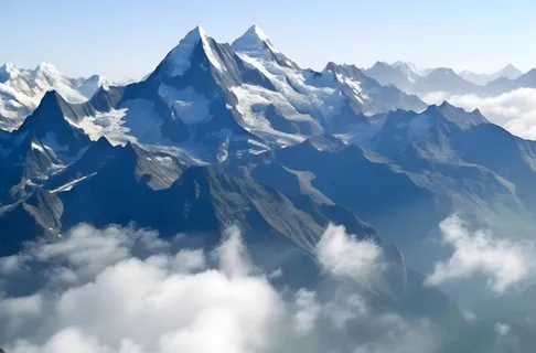 雪山风景摄影背景 雪山风景摄影背景