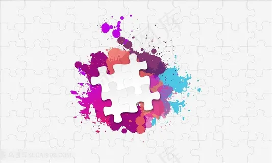 彩色喷漆拼图 彩色喷漆拼图