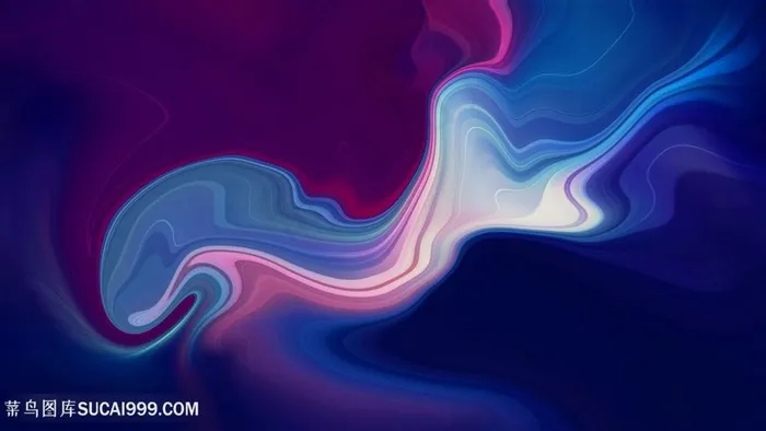 曲线混色光彩光影炫彩背景图片