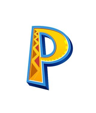 字母P PNG免抠(320x379)
