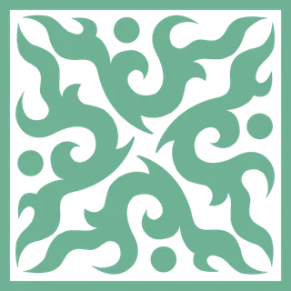 简约风中式传统图案窗花贴画镂空窗户瓷砖PNG免扣图片素材 (54)