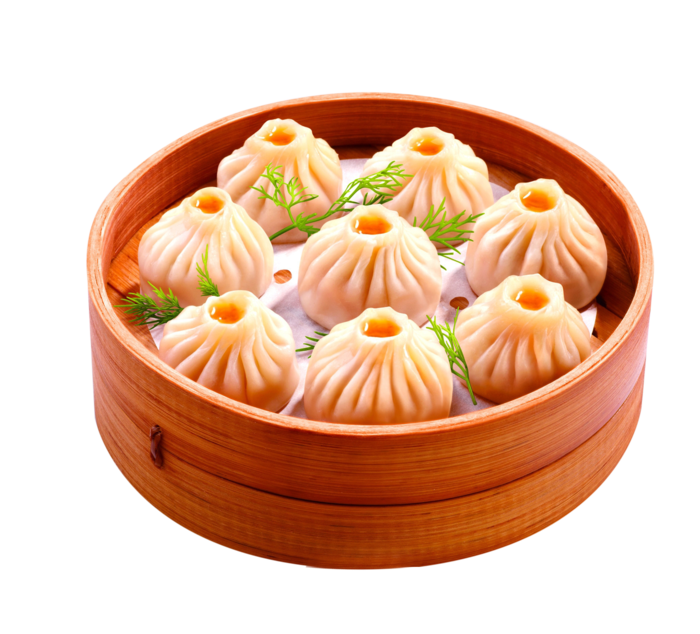 小笼包 灌汤小笼包 美食png免扣