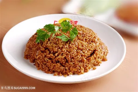 中华美食主食酱油炒饭实拍摄影图中华美食 中华美食主食酱油炒饭实拍摄影图中华美食
