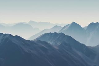 意境山脉云间背景