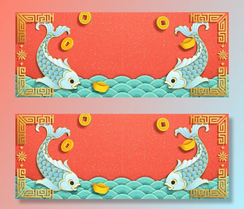 中式传统新年春节矢量素材eps,ai矢量模版下载