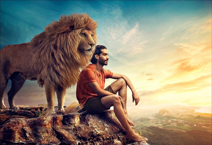 创意狮子高清大图