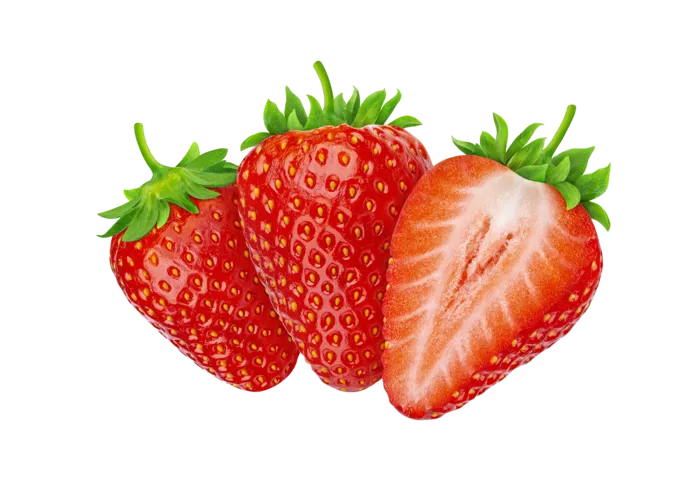 草莓 (19)水果超市商品白底图免抠实物摄影png格式图片透明底