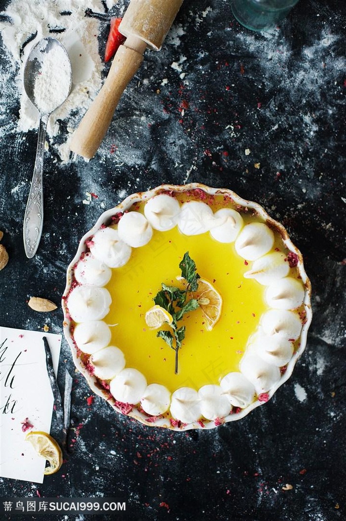 柠檬派高清图