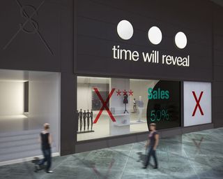 店面样机 服装店 店面外观 渲染效果图 (6)