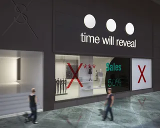 店面样机 服装店 店面外观 渲染效果图 (6)