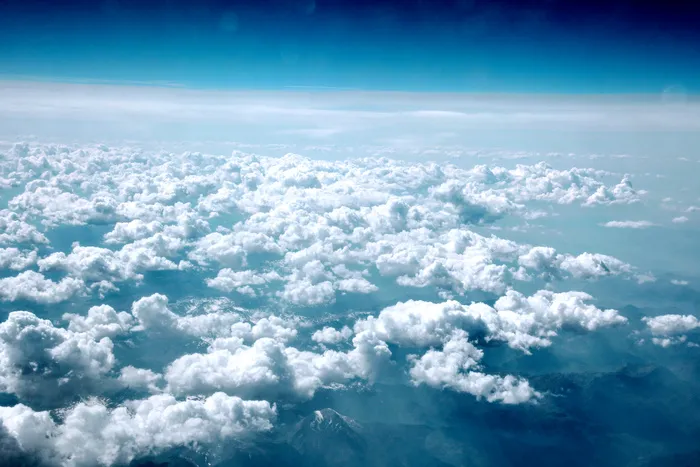 高清蓝天白云风景