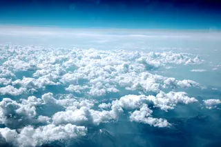 高清蓝天白云风景